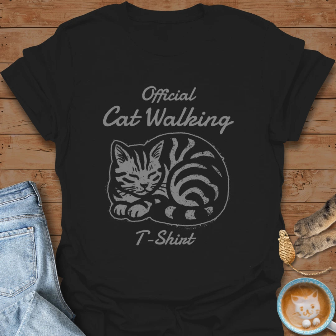Cat Walking T-Shirt