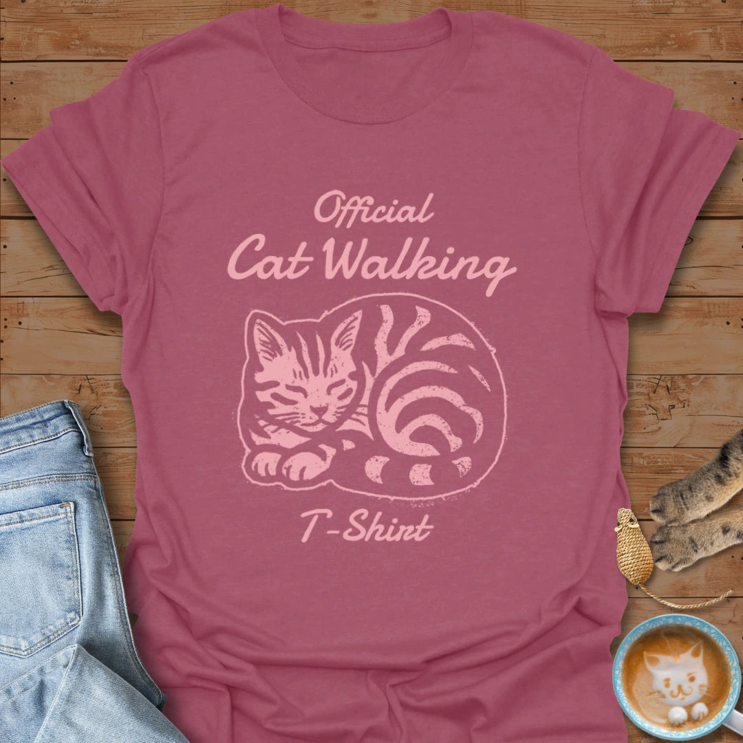 Cat Walking T-Shirt