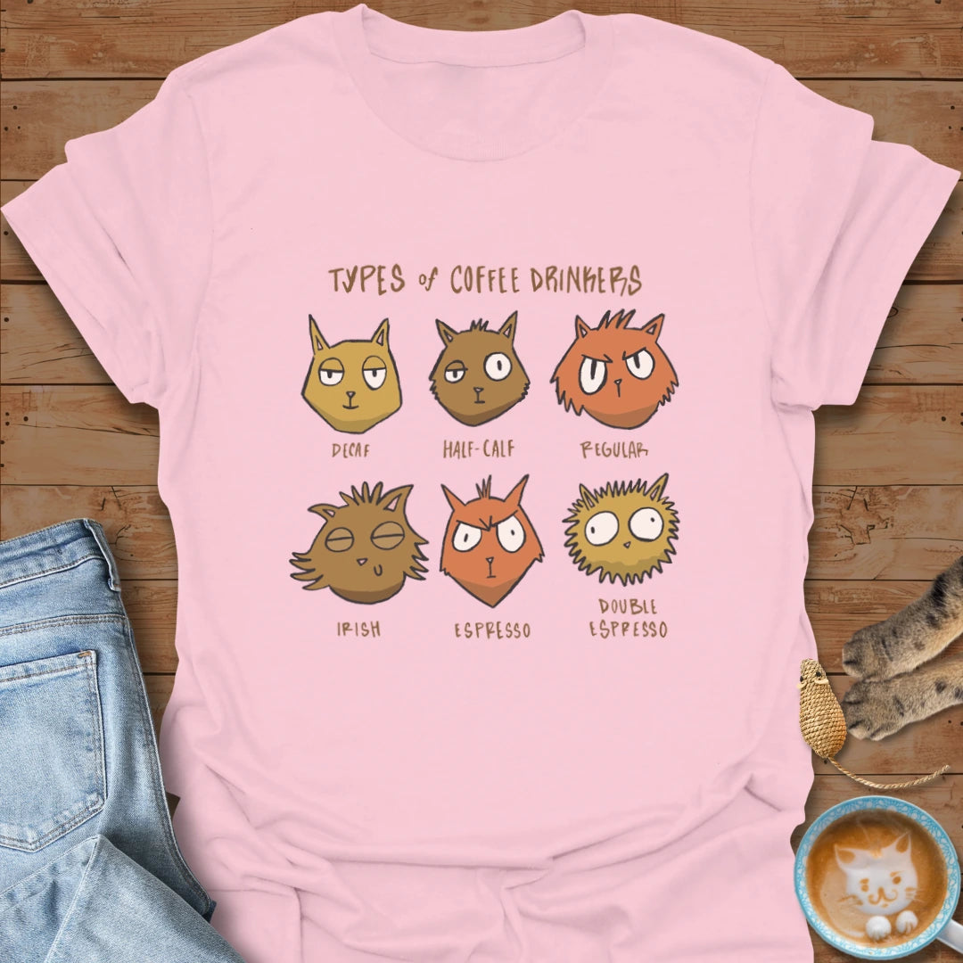 Catfeine Drinkers T-Shirt