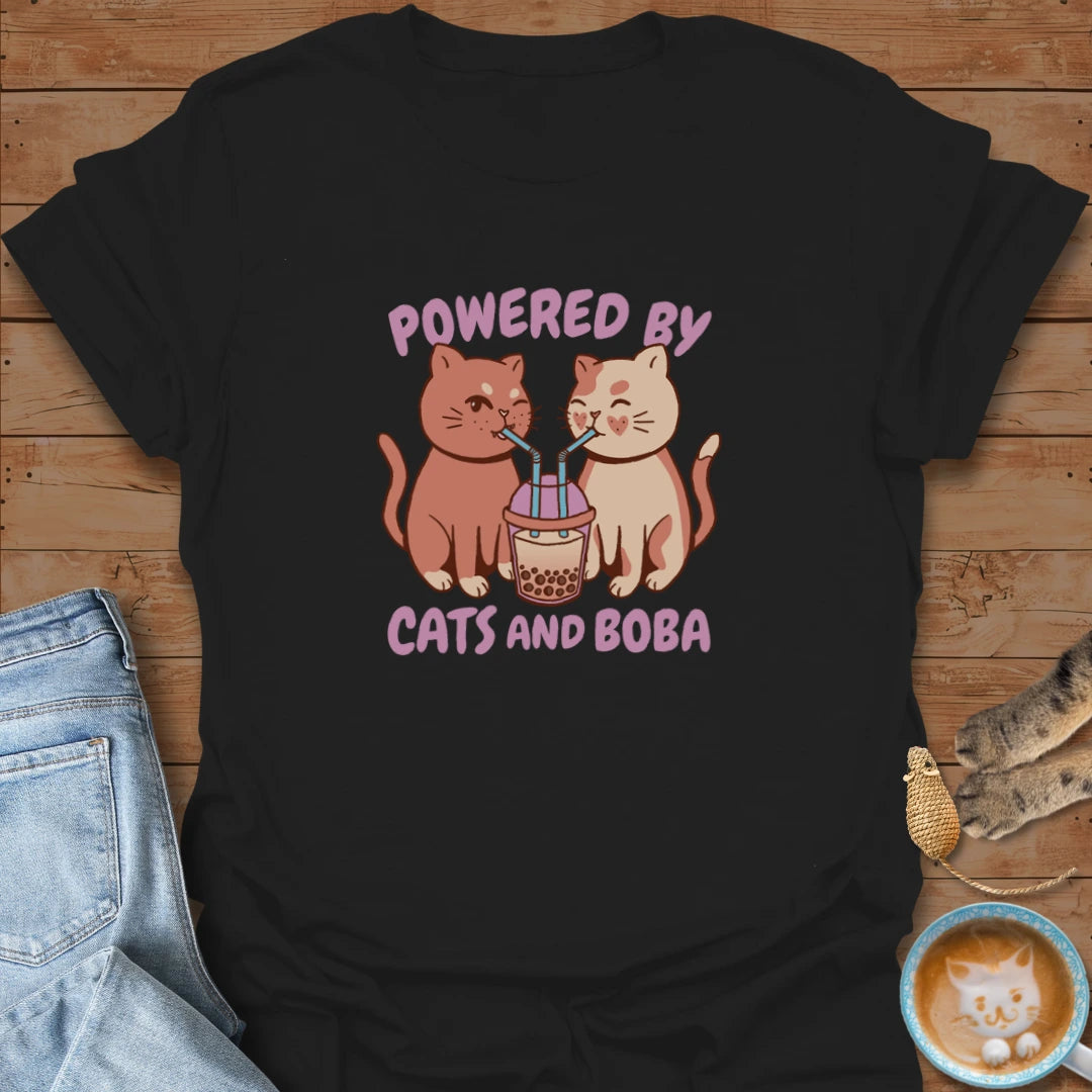 Cats and Boba T-Shirt