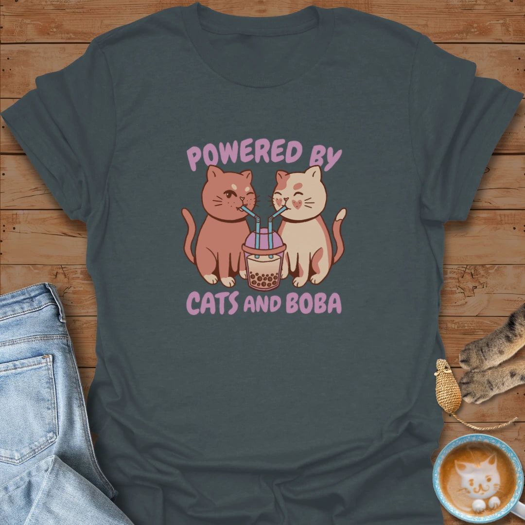 Cats and Boba T-Shirt