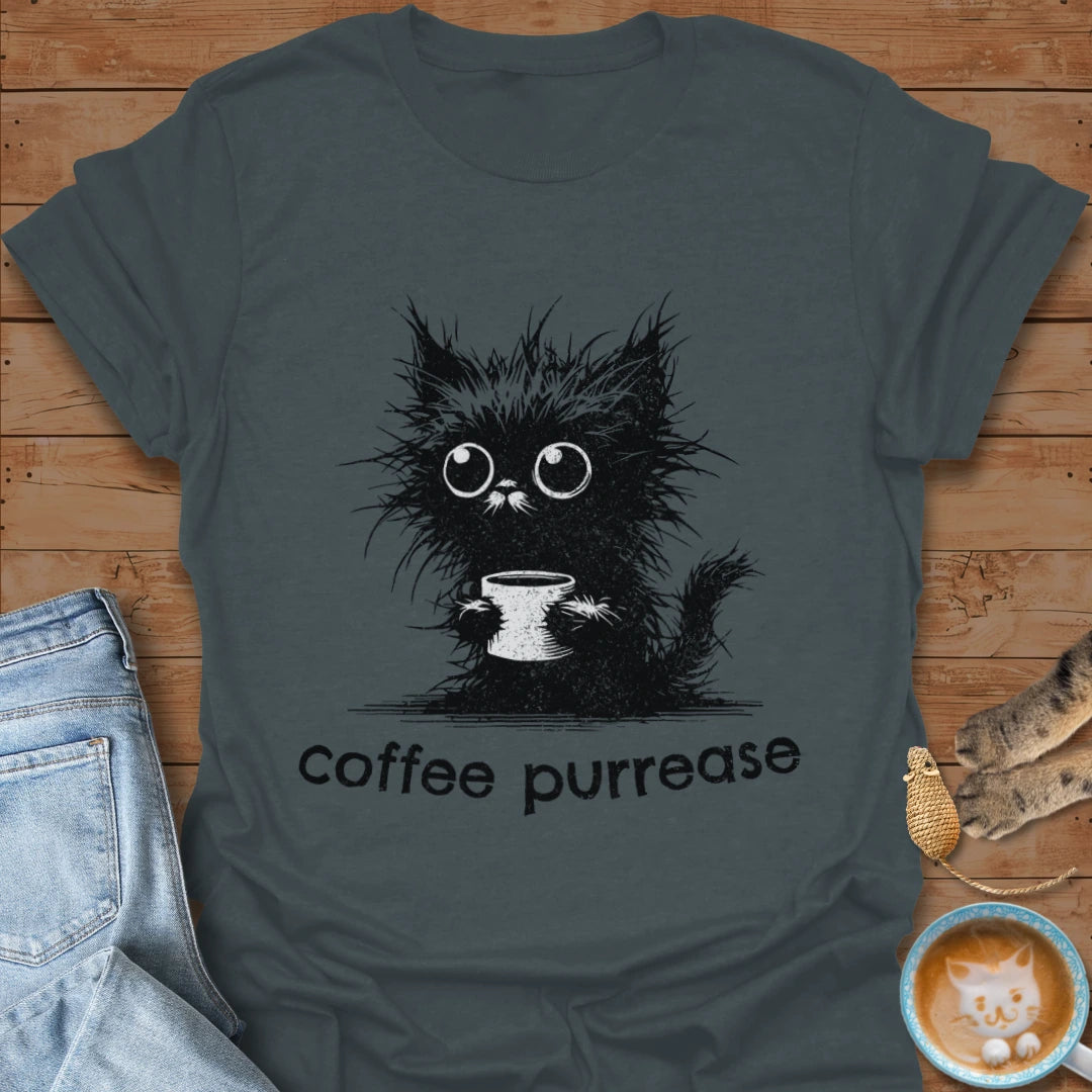 Coffee Purrease T-Shirt