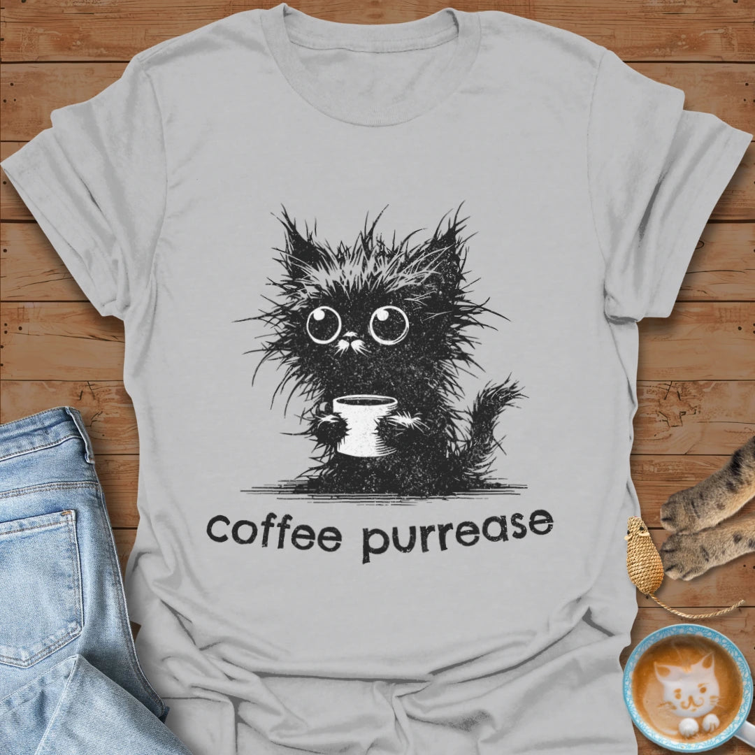 Coffee Purrease T-Shirt