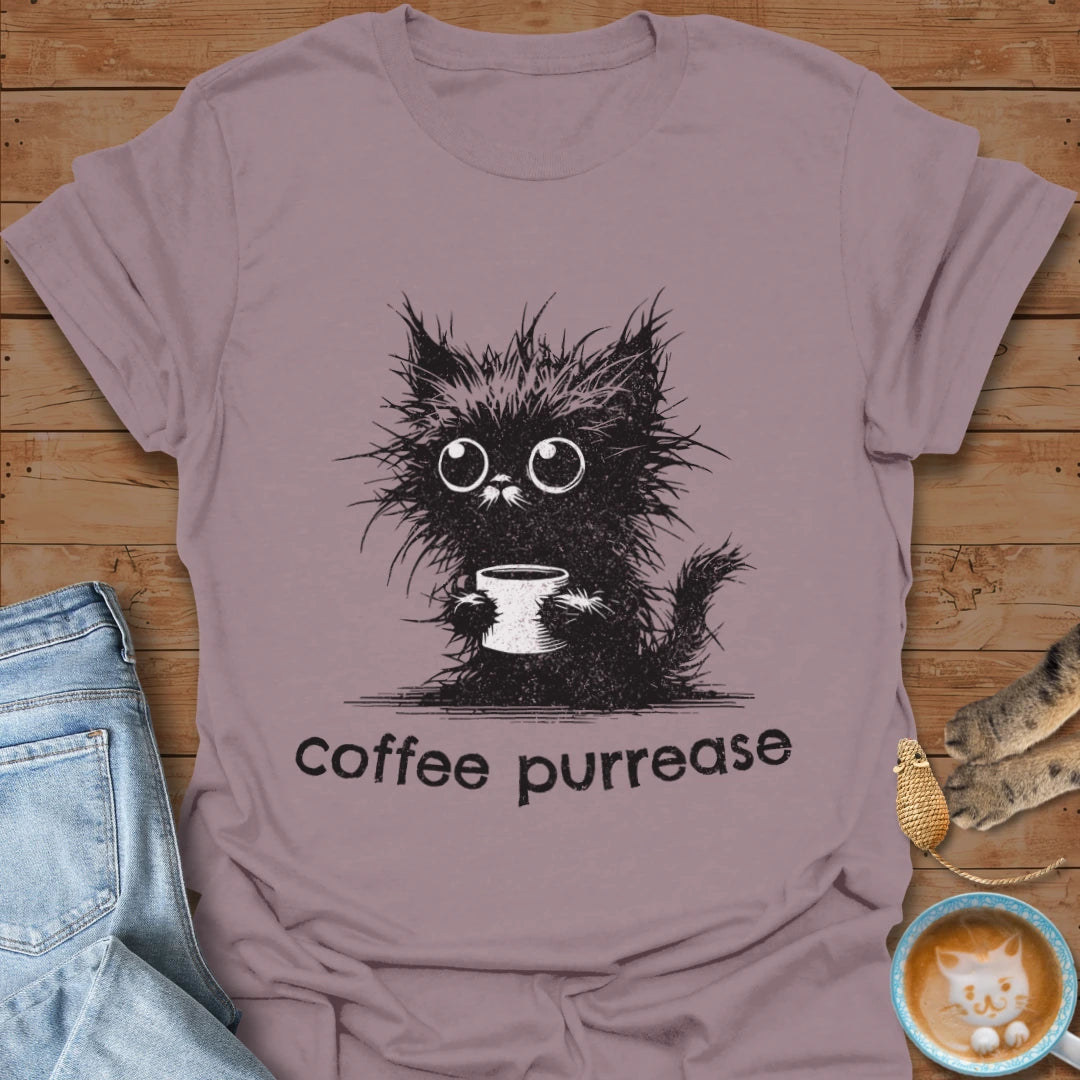 Coffee Purrease T-Shirt