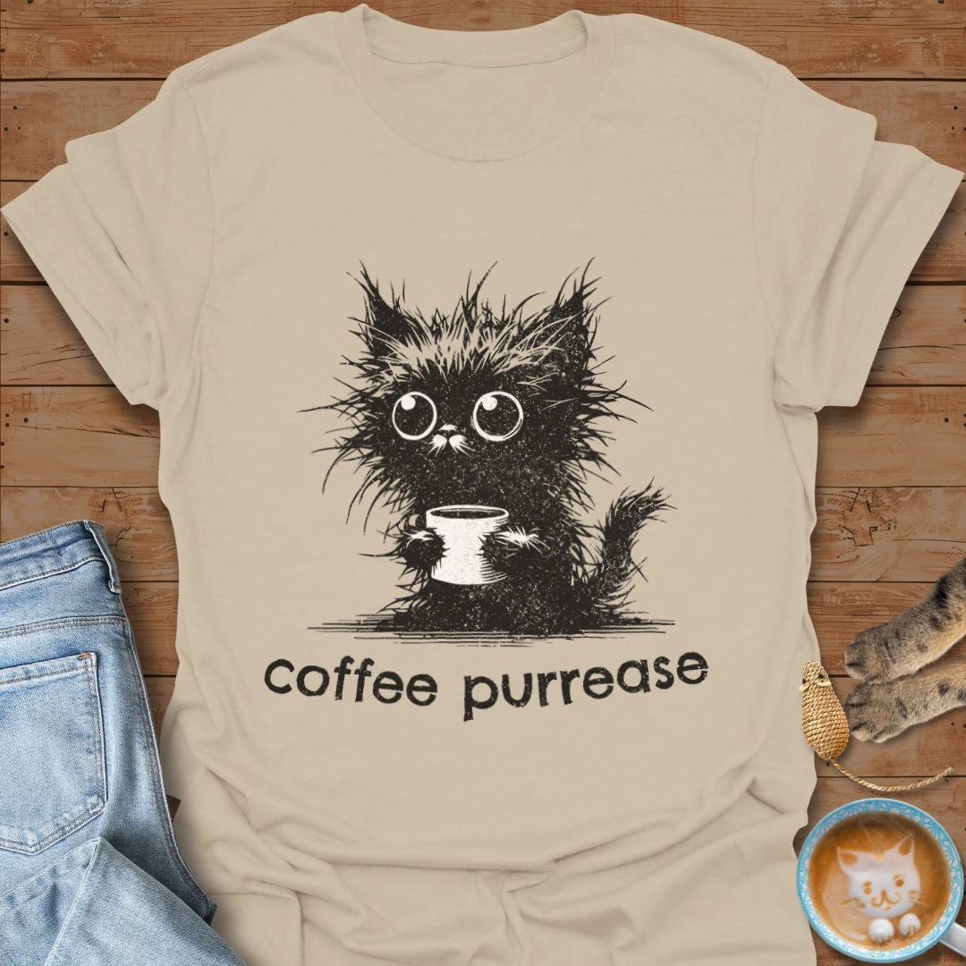 Coffee Purrease T-Shirt