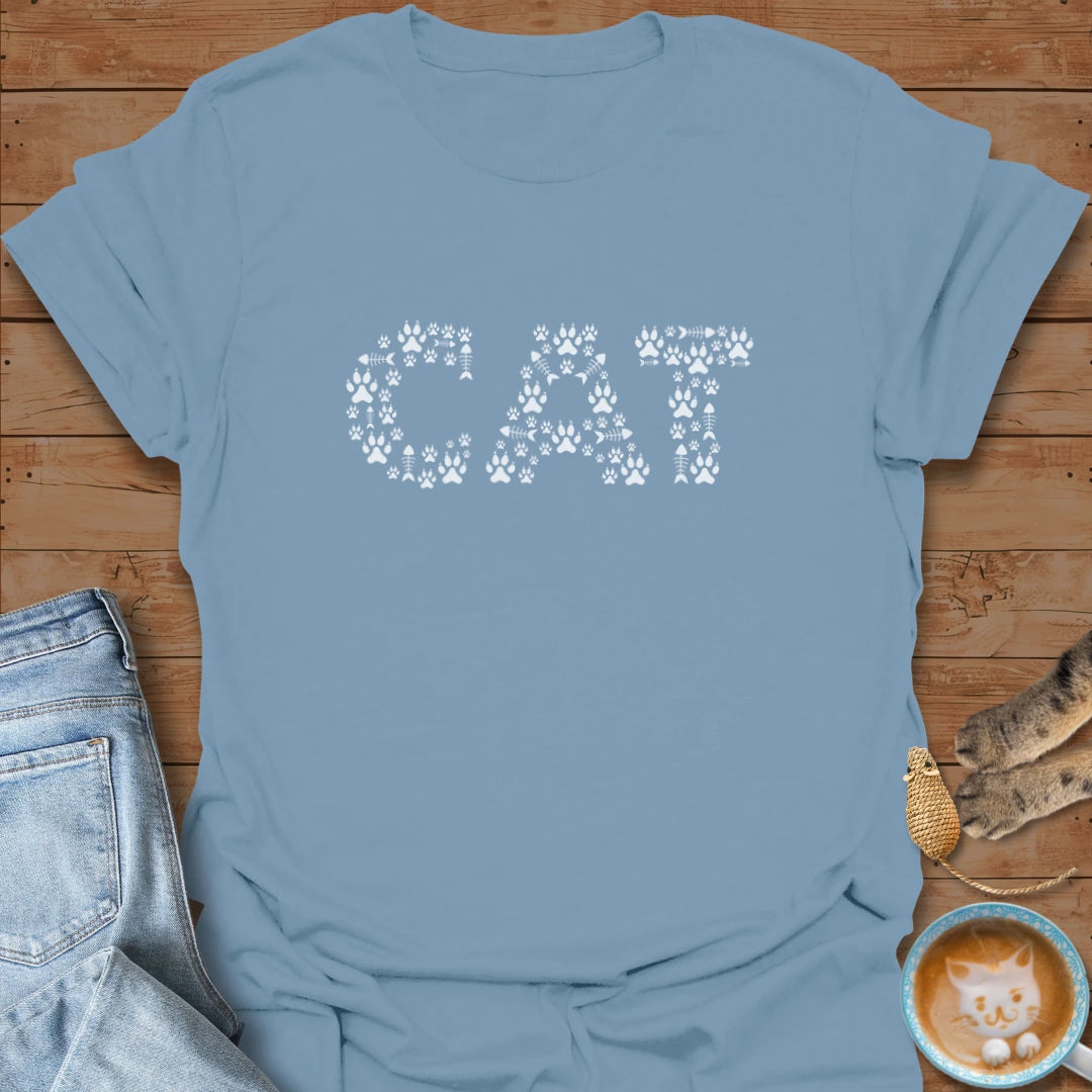 Feline Font T-Shirt