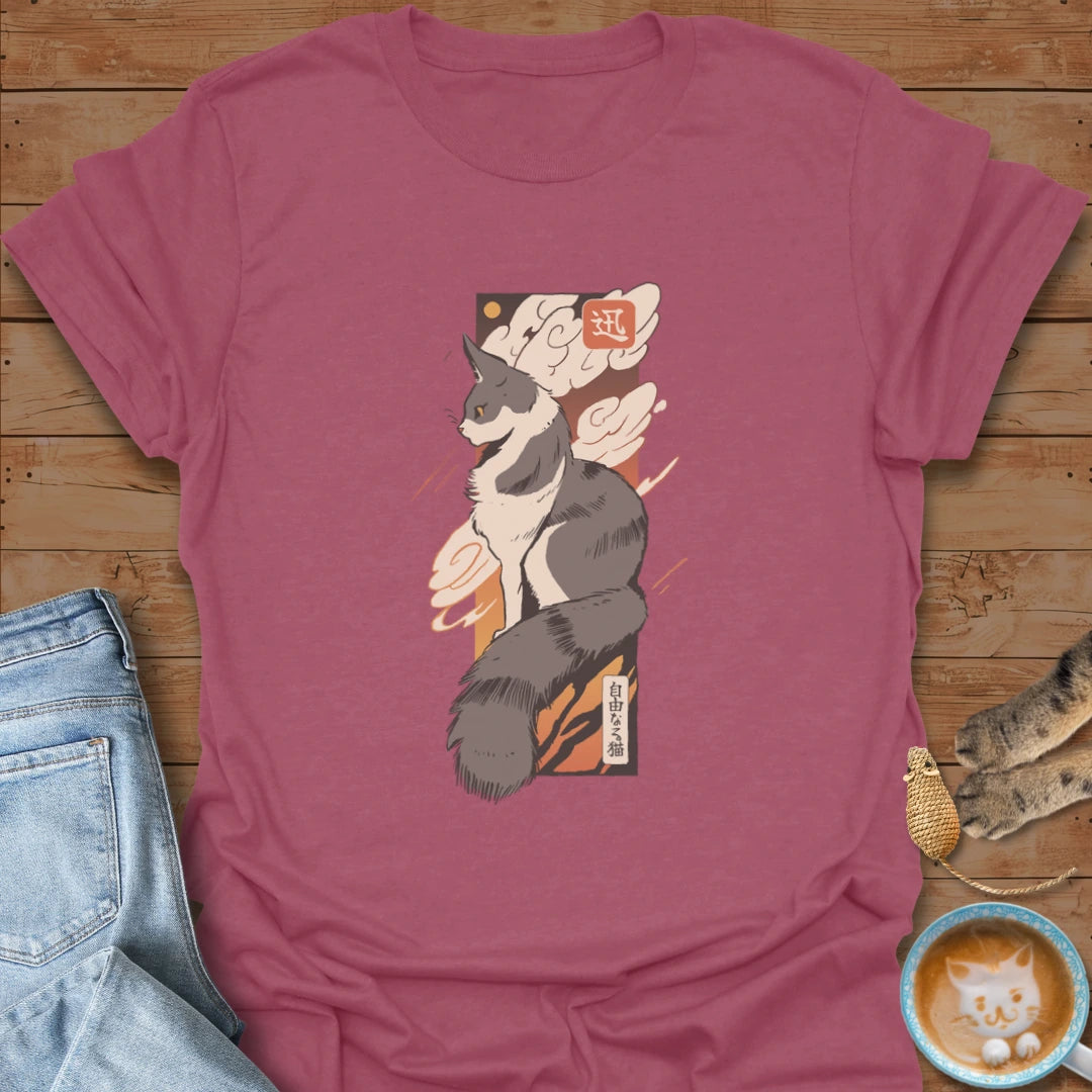 Free Neko T-Shirt