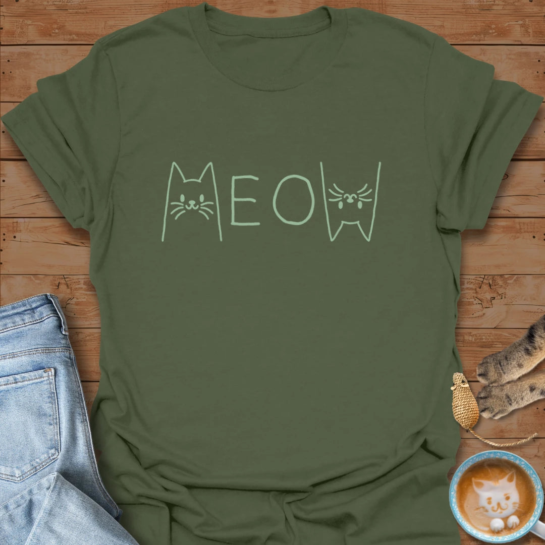MeoW Two T-Shirt