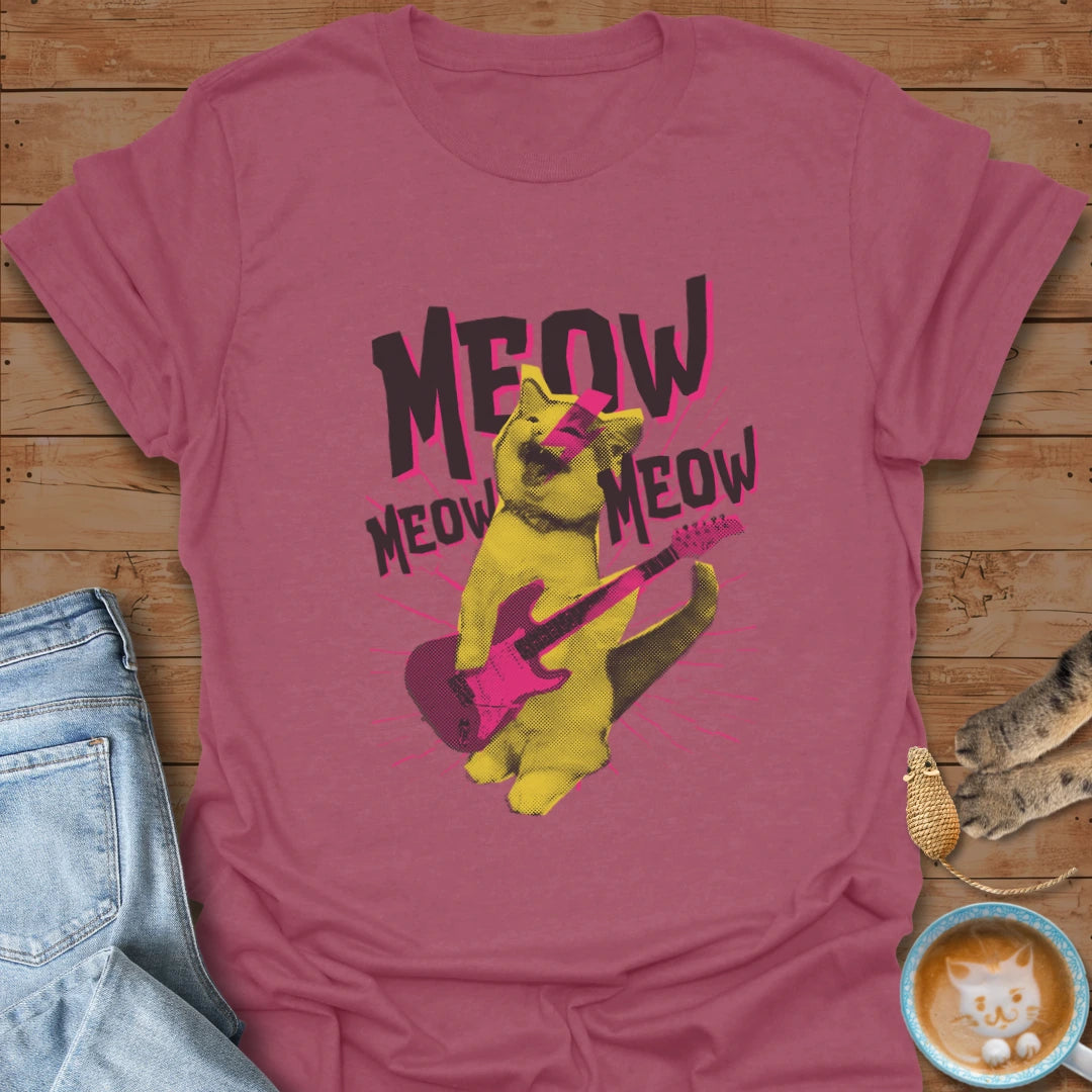 Meow Star Kitty T-Shirt