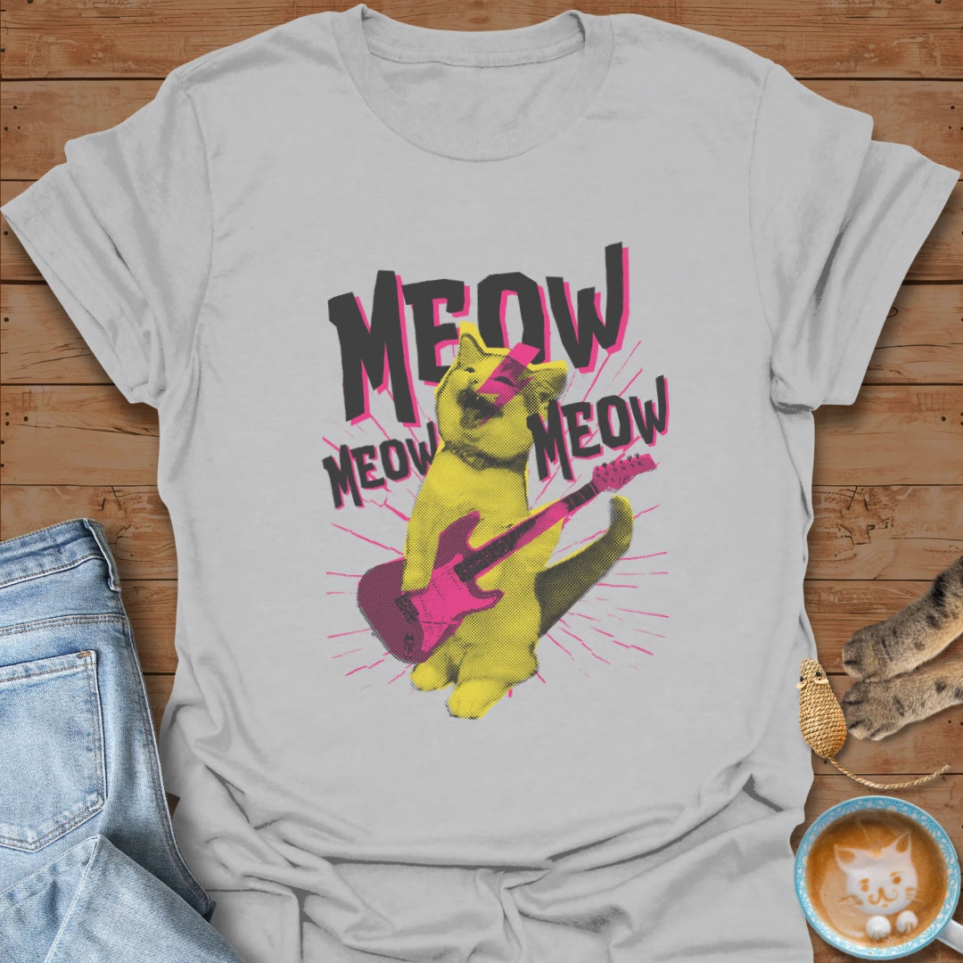 Meow Star Kitty T-Shirt
