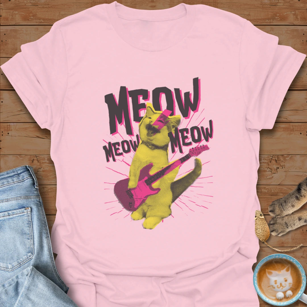 Meow Star Kitty T-Shirt