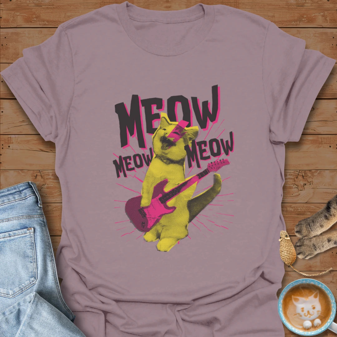 Meow Star Kitty T-Shirt
