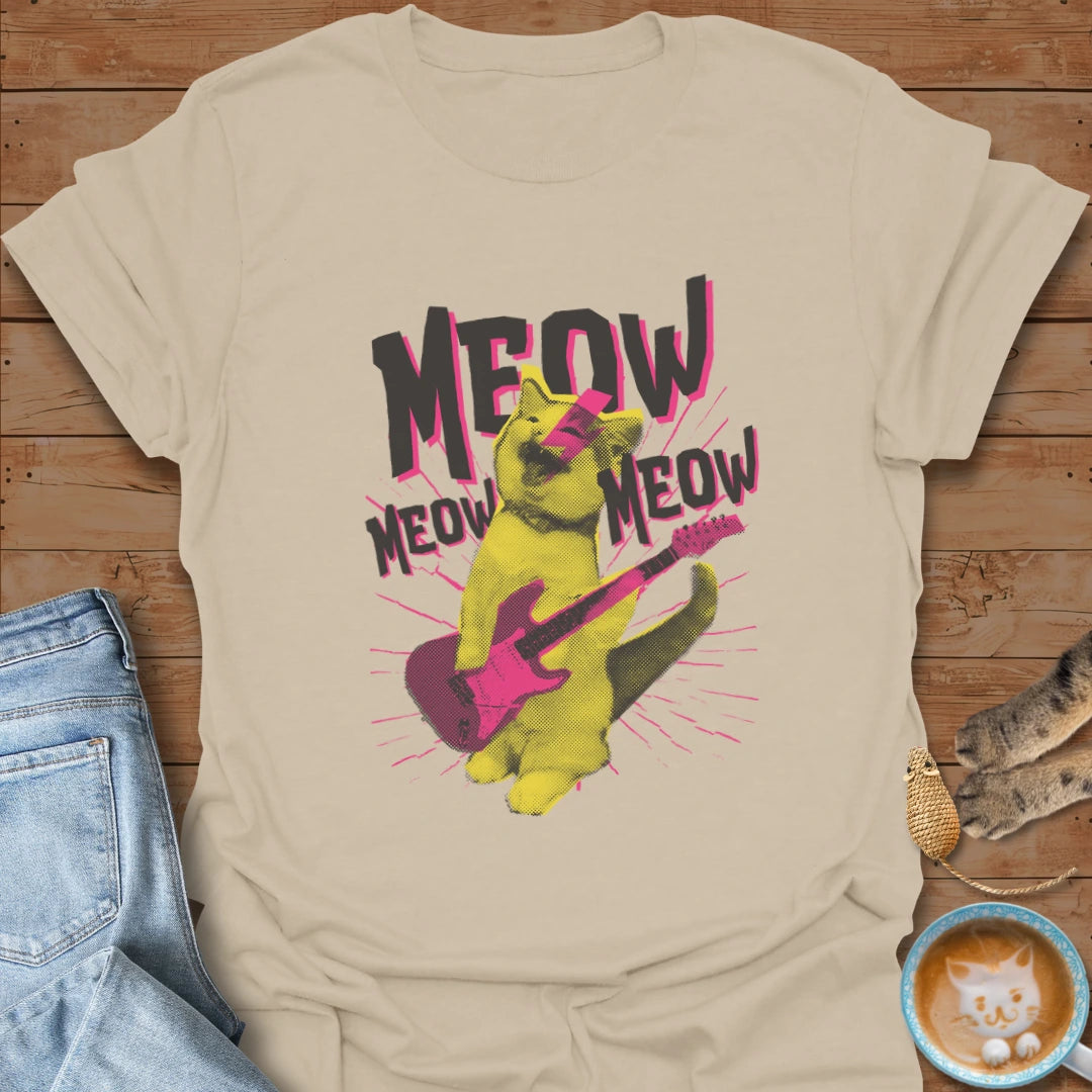 Meow Star Kitty T-Shirt