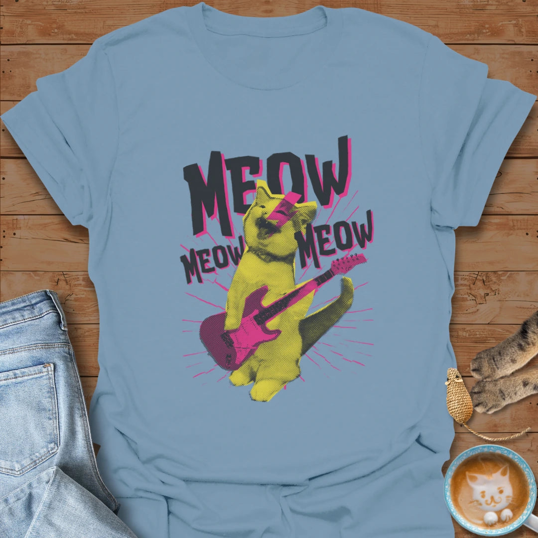 Meow Star Kitty T-Shirt