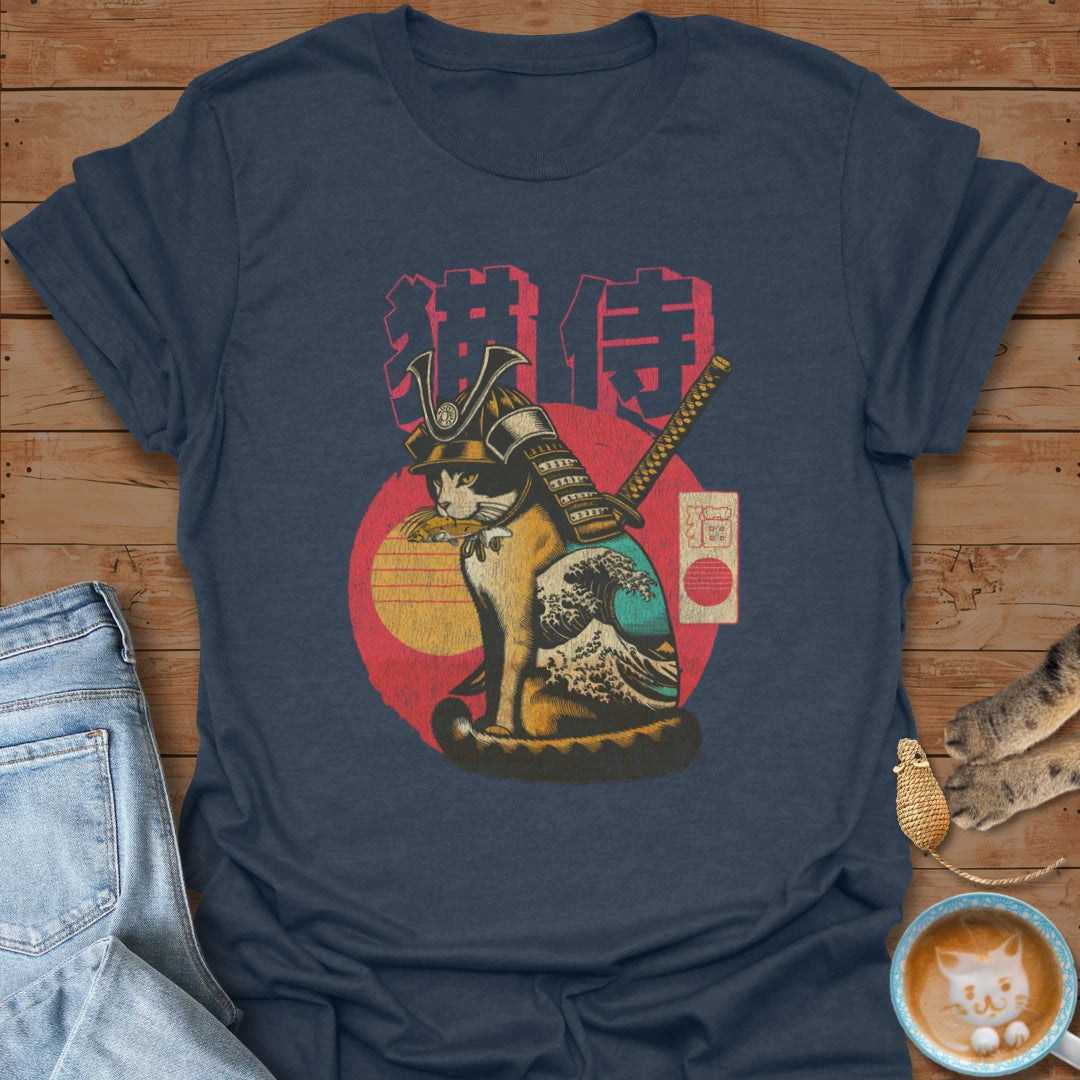 Neko Samurai T-Shirt
