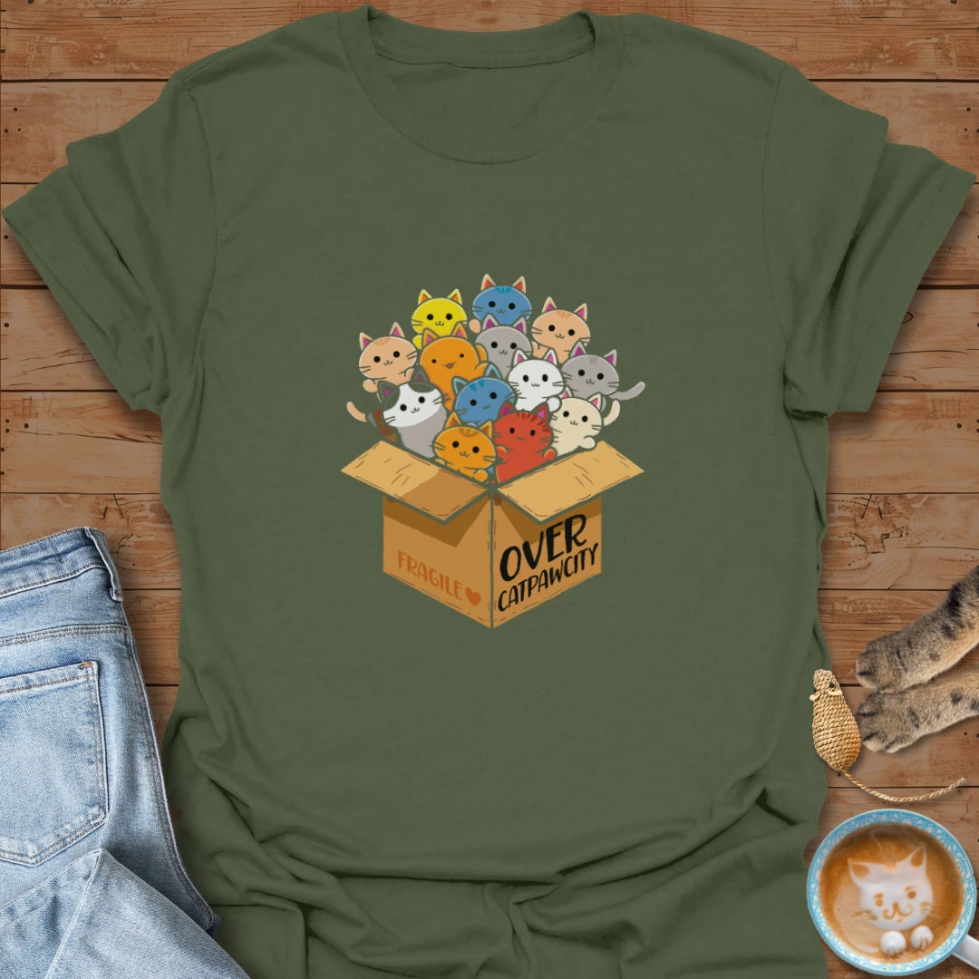 Over Catpawcity T-Shirt