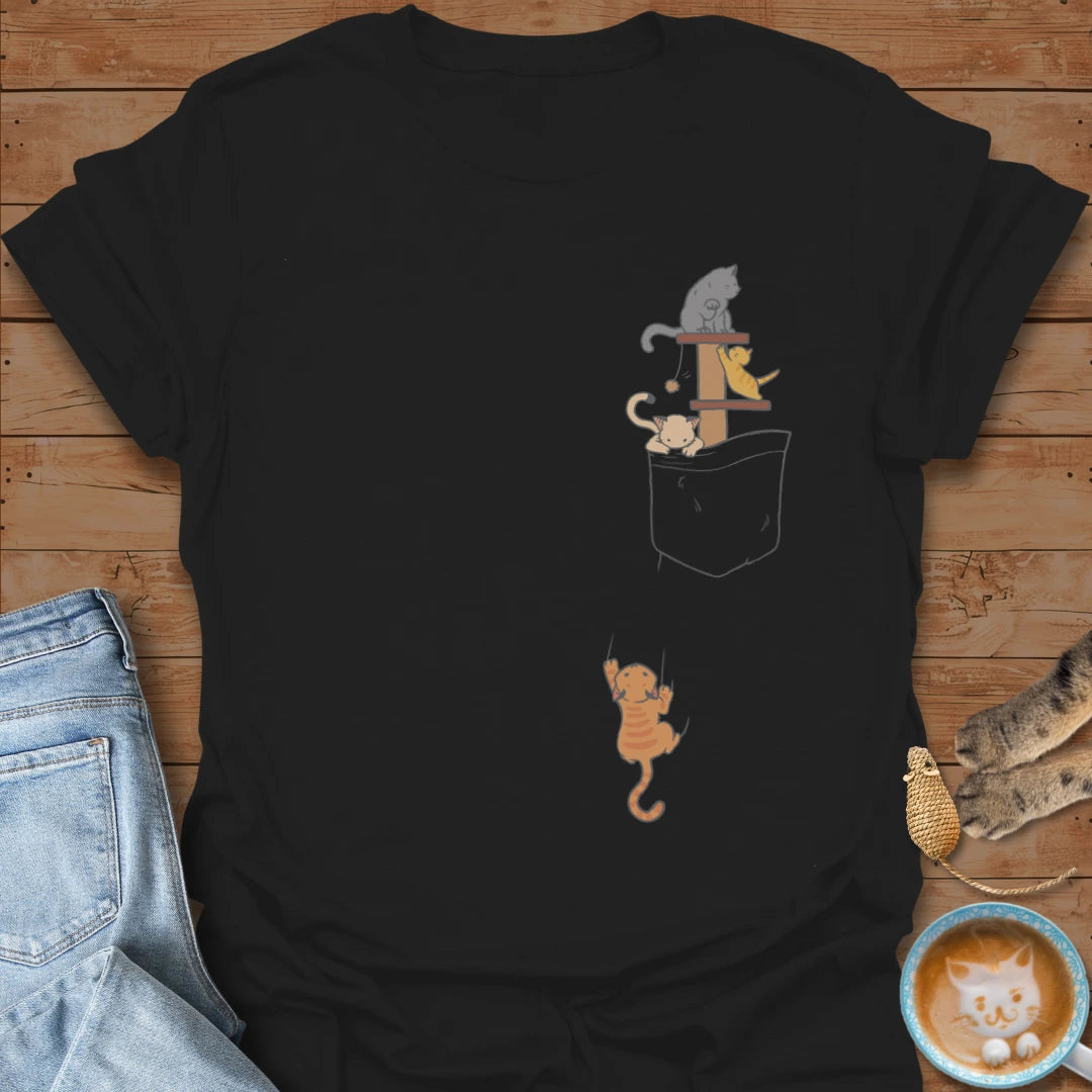 Pocket Cats T-Shirt