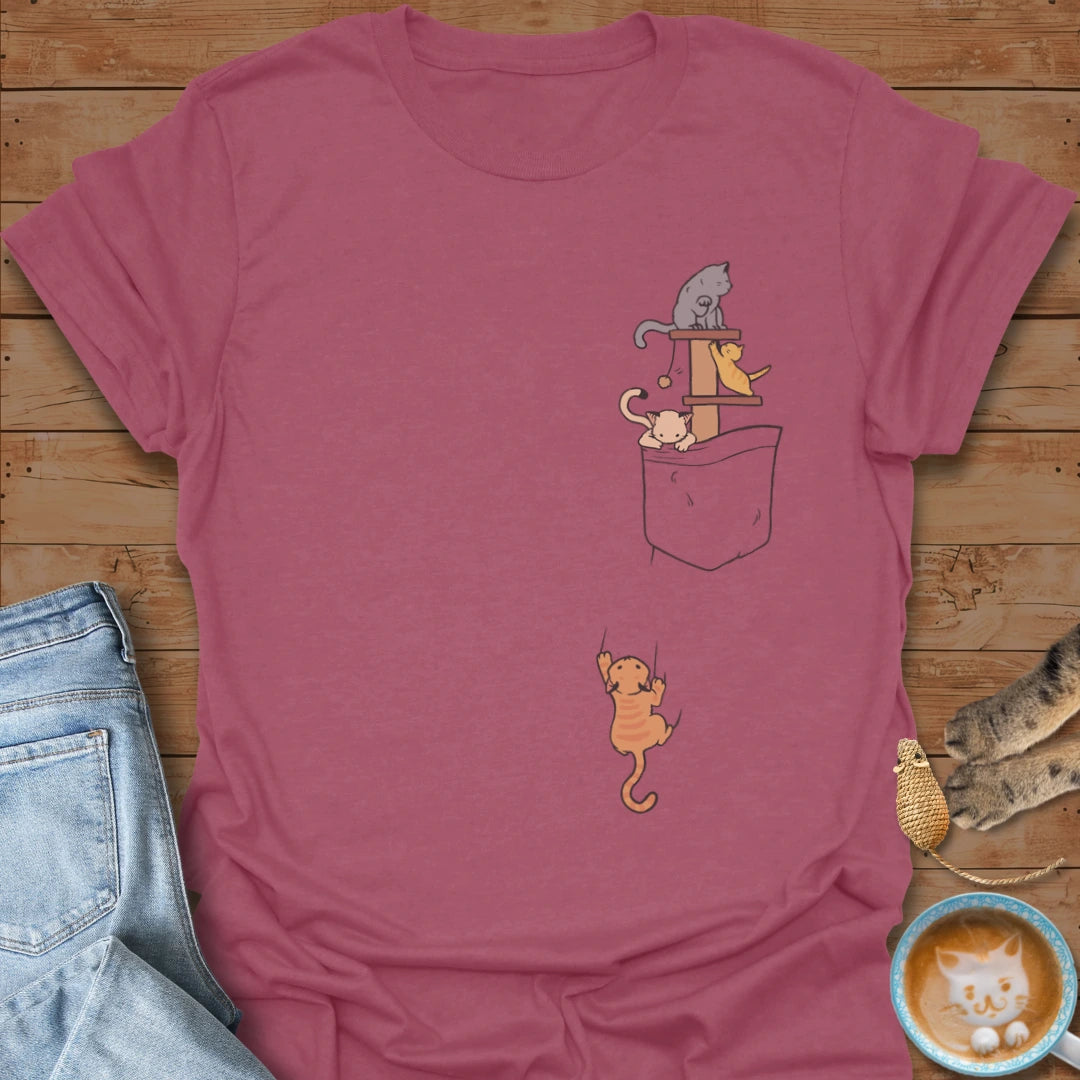 Pocket Cats T-Shirt