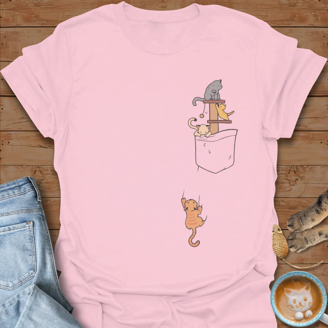 Pocket Cats T-Shirt