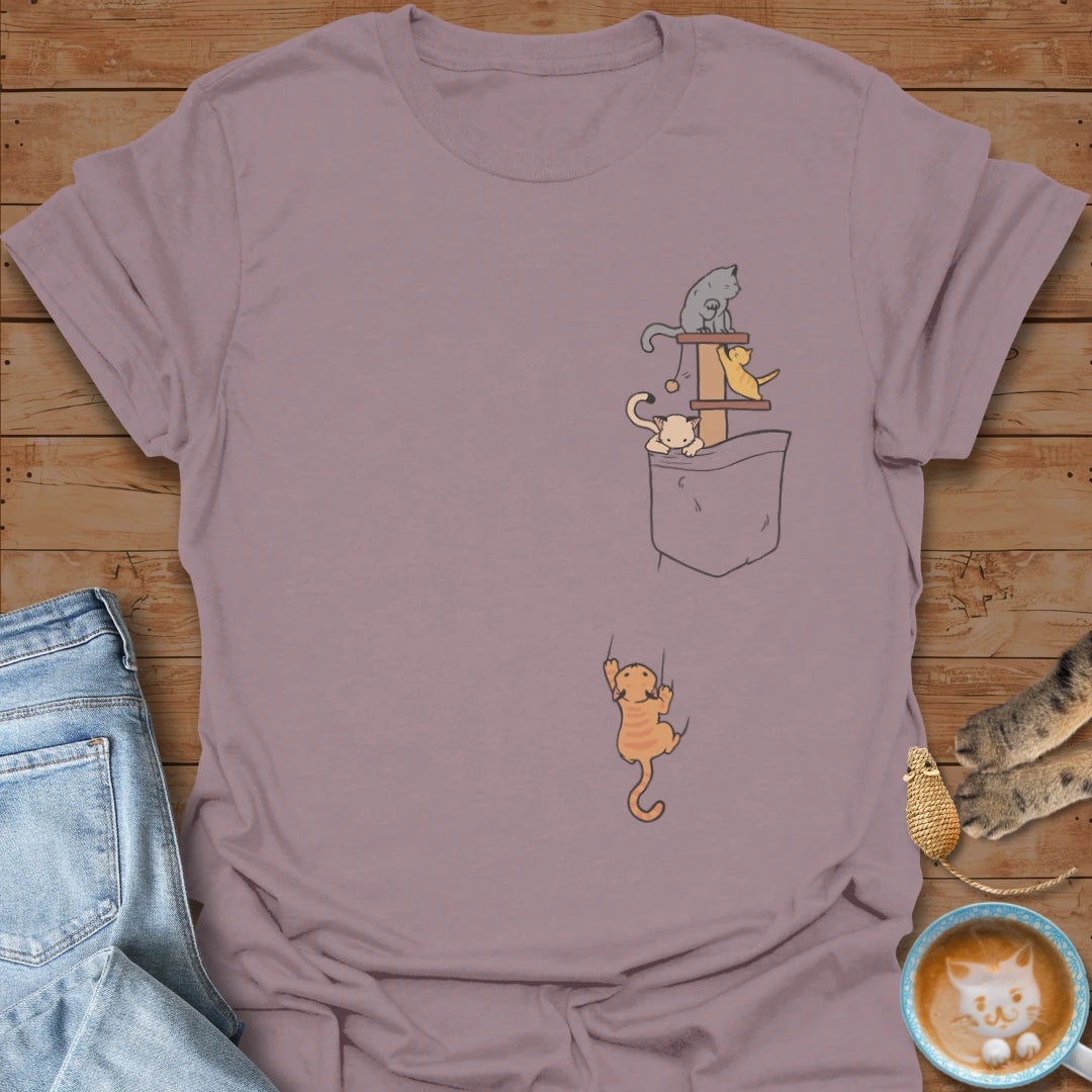 Pocket Cats T-Shirt