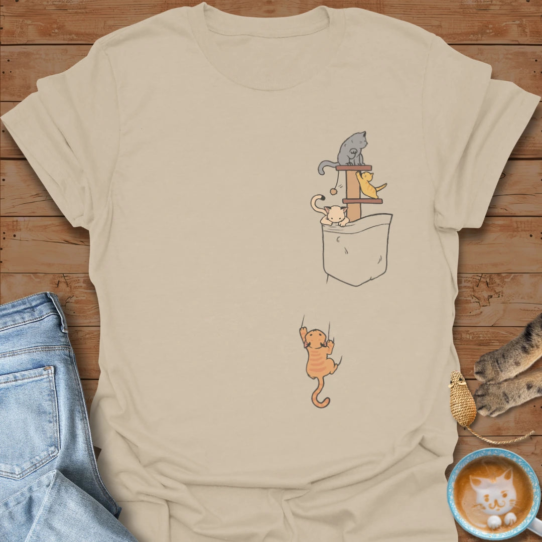 Pocket Cats T-Shirt