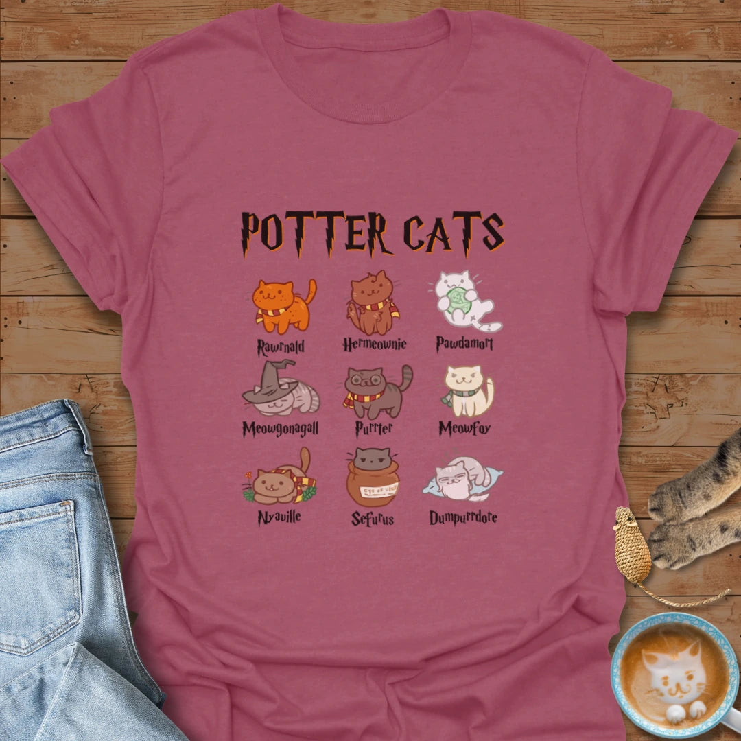 Potter Cats T-Shirt