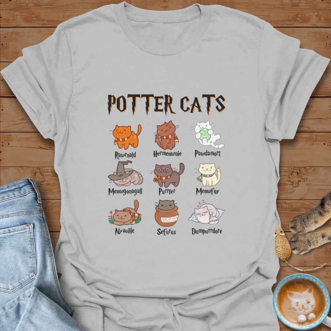 Potter Cats T-Shirt