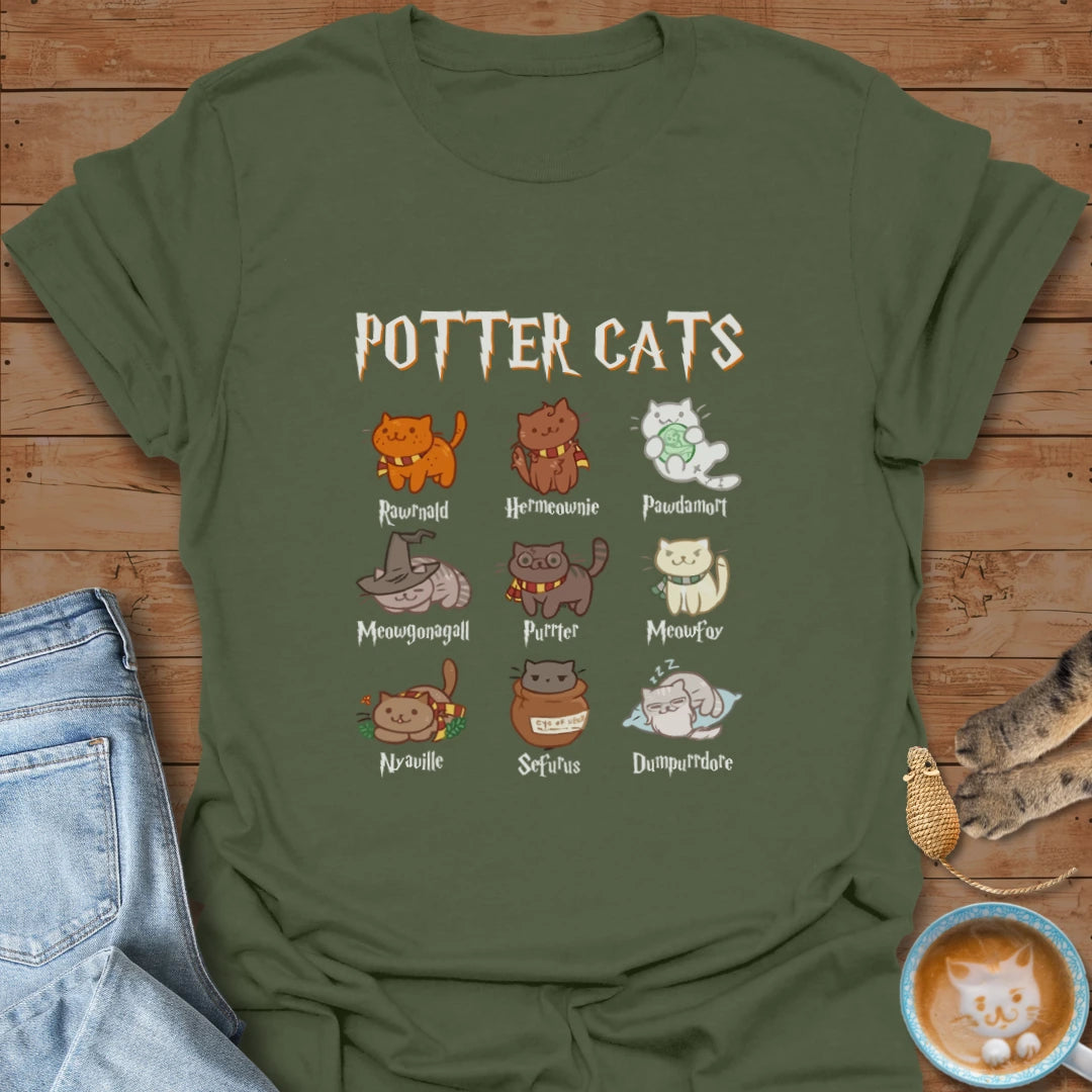 Potter Cats T-Shirt