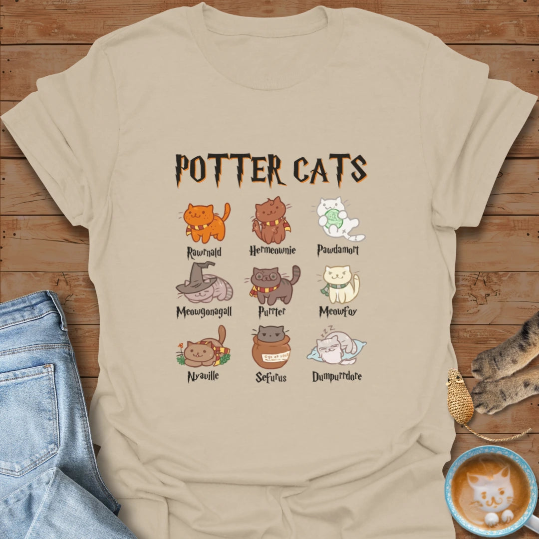 Potter Cats T-Shirt
