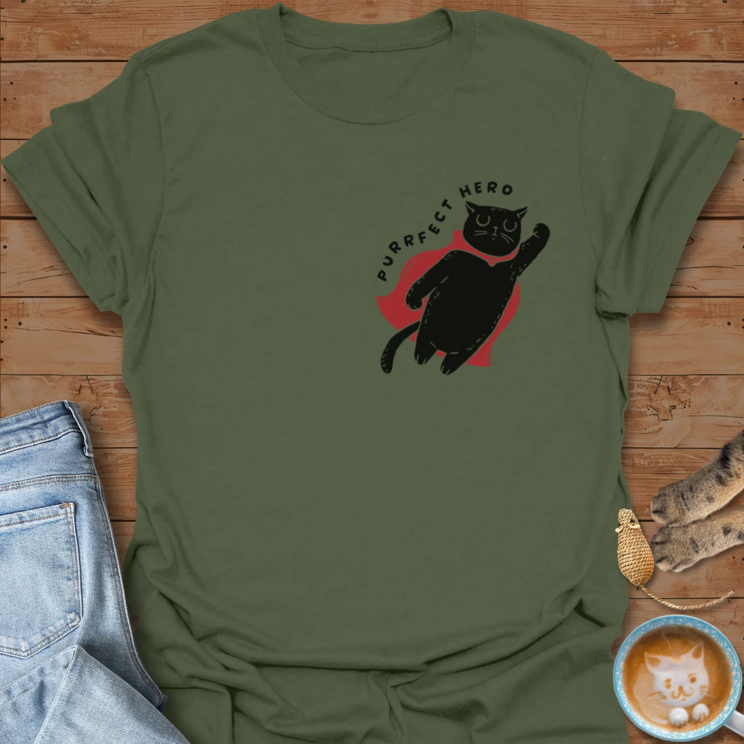 Purrfect Hero T-Shirt