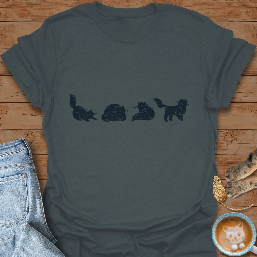Purrfect Poses T-Shirt
