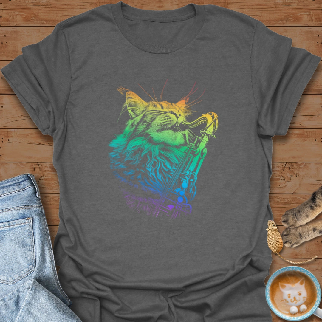 Rainbow Sax T-Shirt