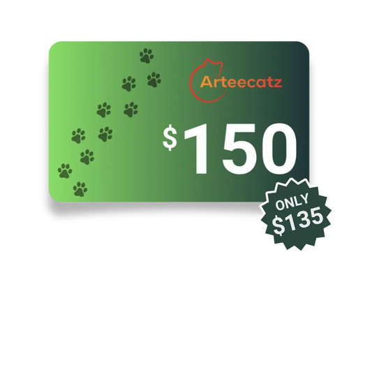 $150 Arteecatz Gift Card!