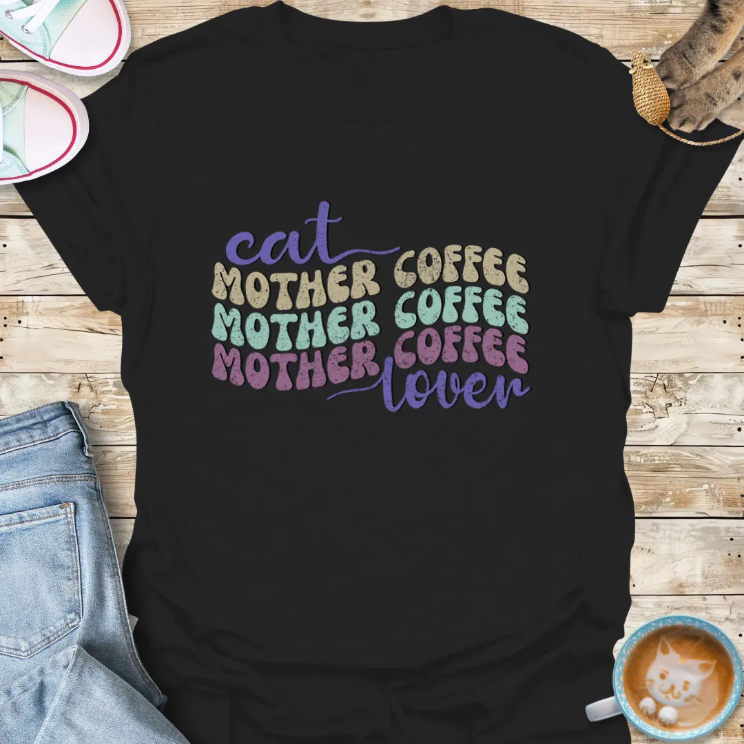 Cat Mother Coffee Lover