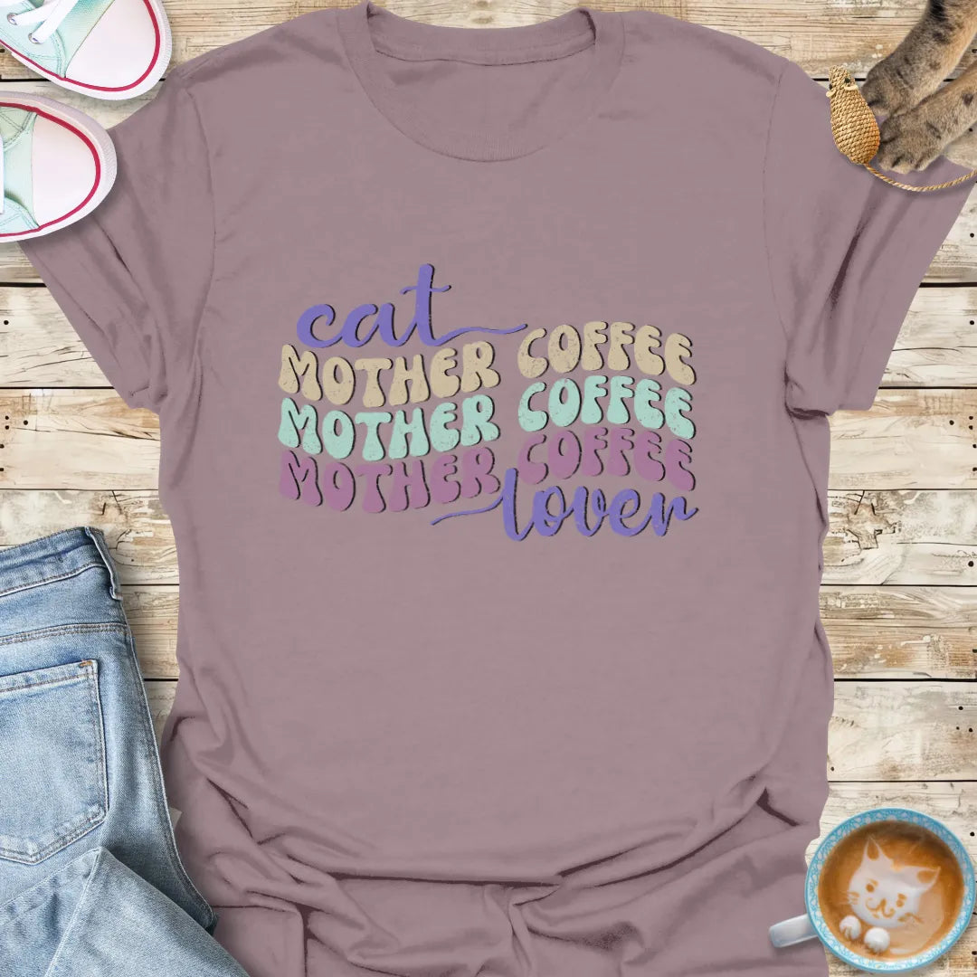 Cat Mother Coffee Lover