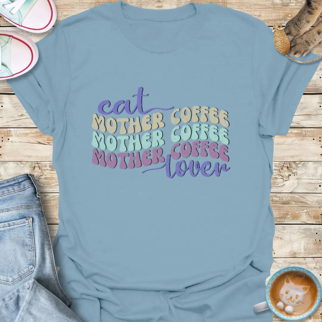 Cat Mother Coffee Lover