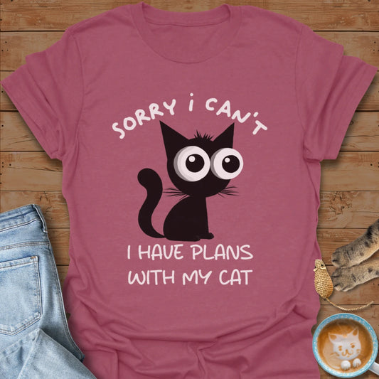 Cat Plans T-Shirt