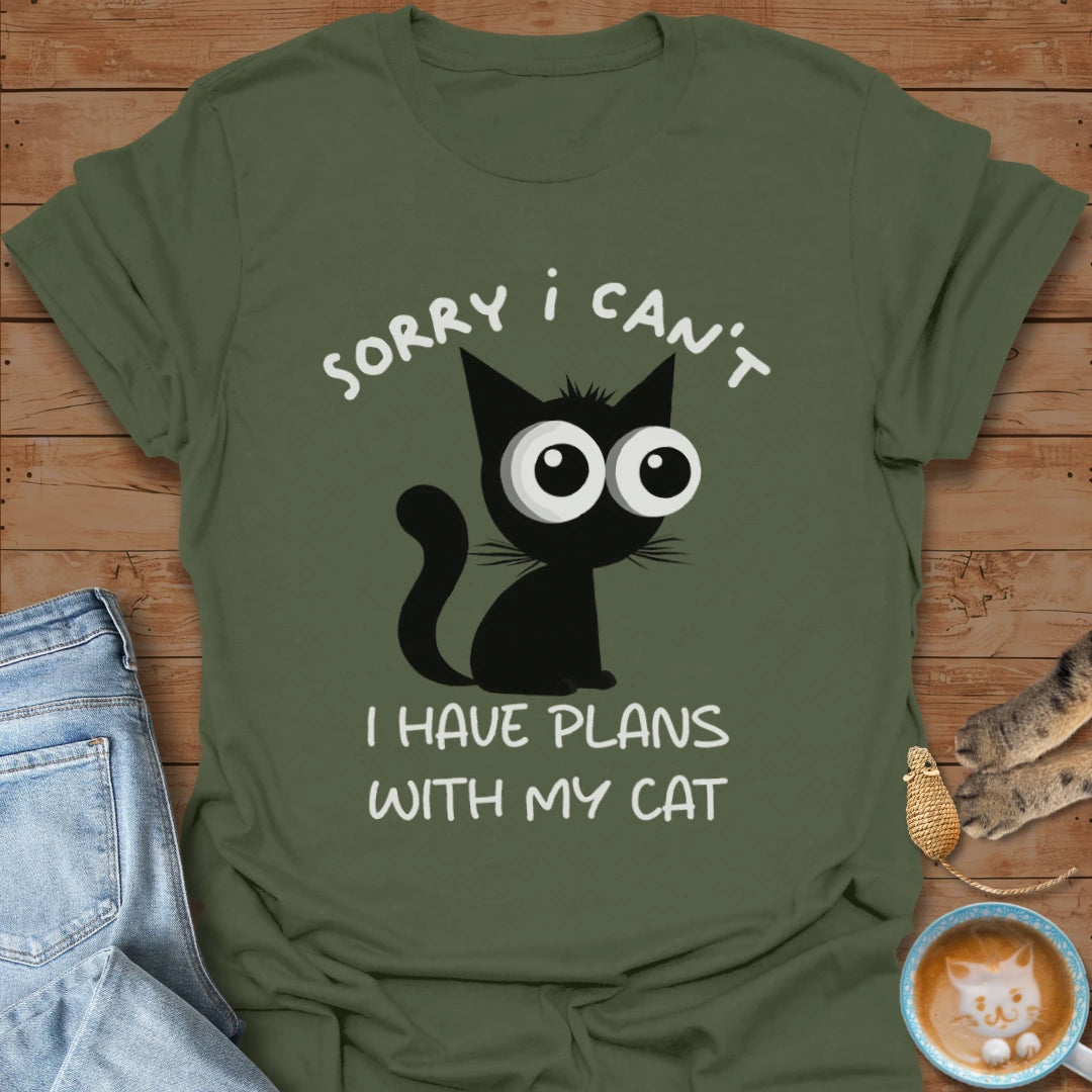 Cat Plans T-Shirt
