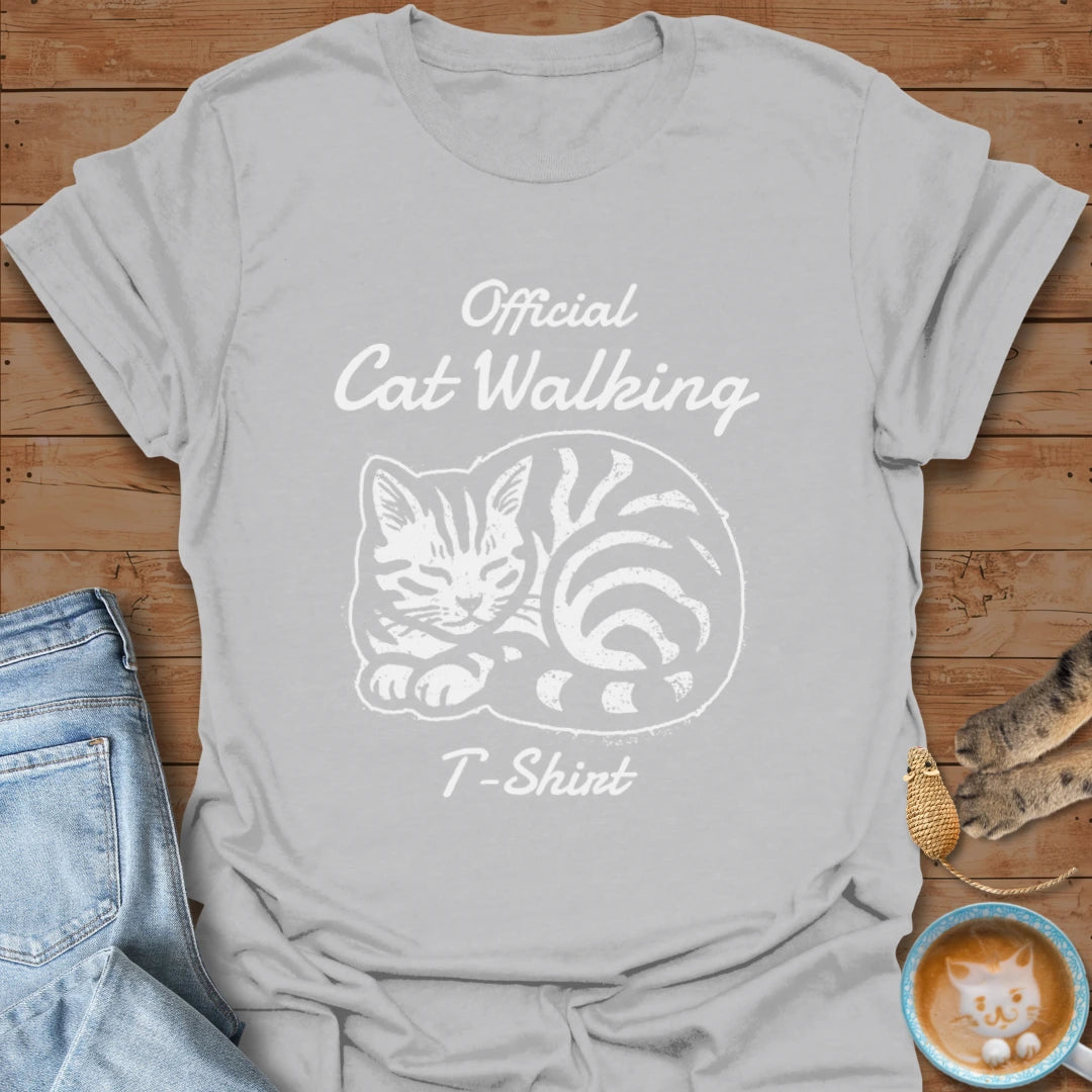 Cat Walking T-Shirt