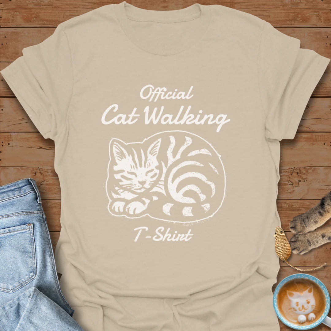 Cat Walking T-Shirt