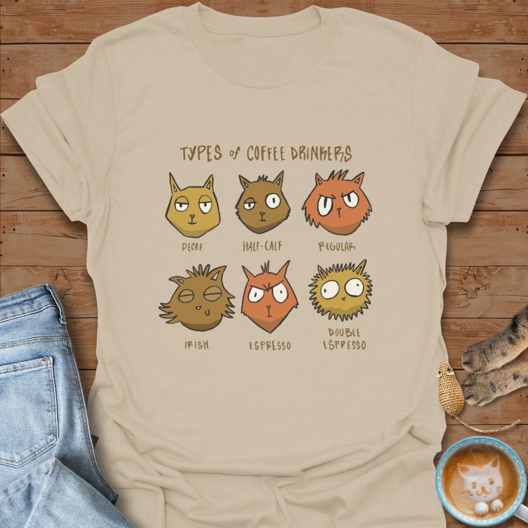 Catfeine Drinkers T-Shirt