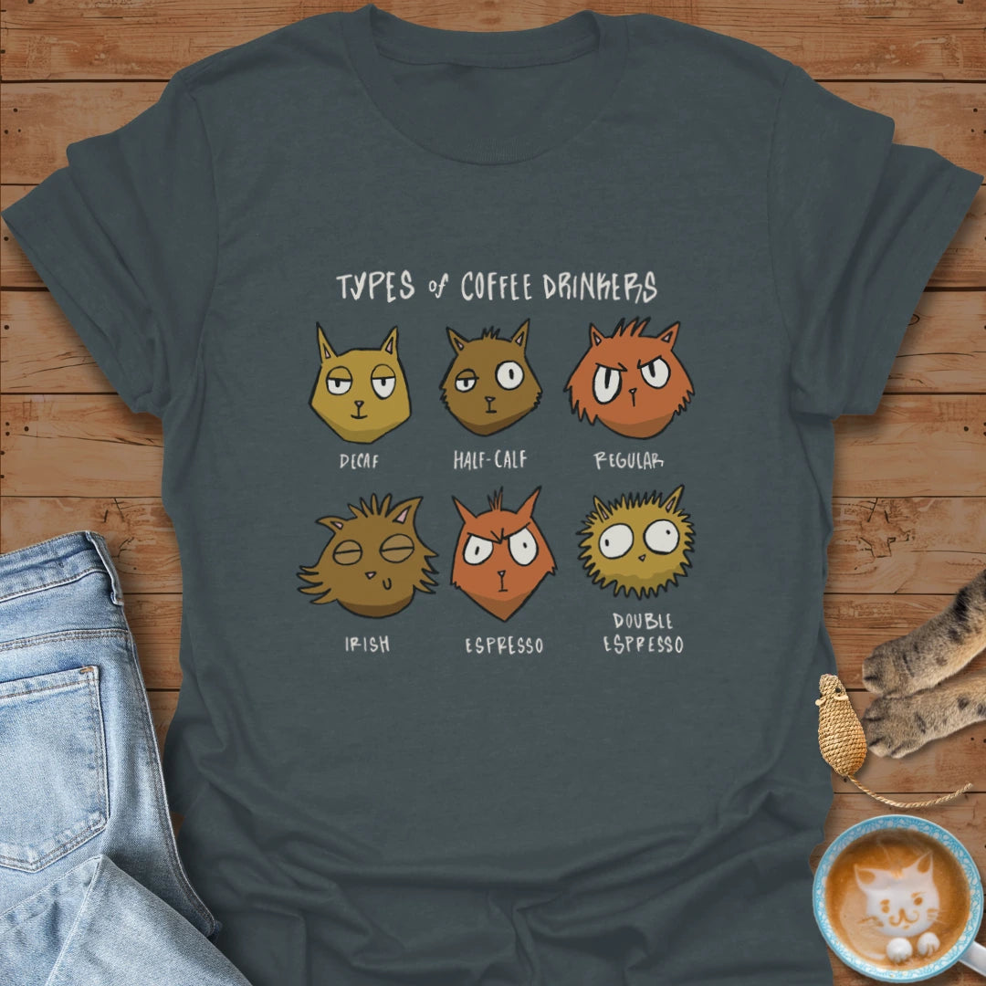 Catfeine Drinkers T-Shirt