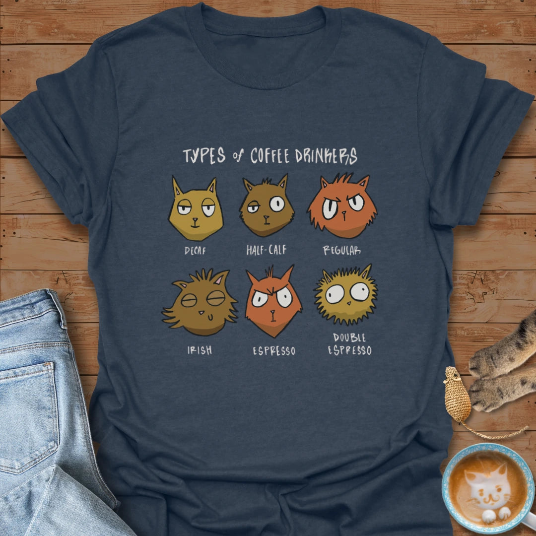 Catfeine Drinkers T-Shirt