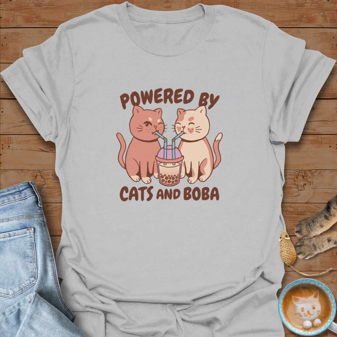 Cats and Boba T-Shirt