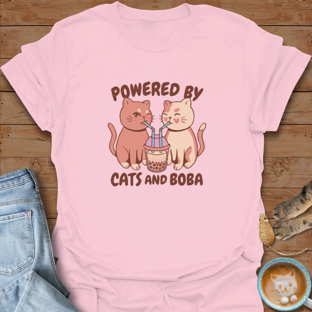 Cats and Boba T-Shirt