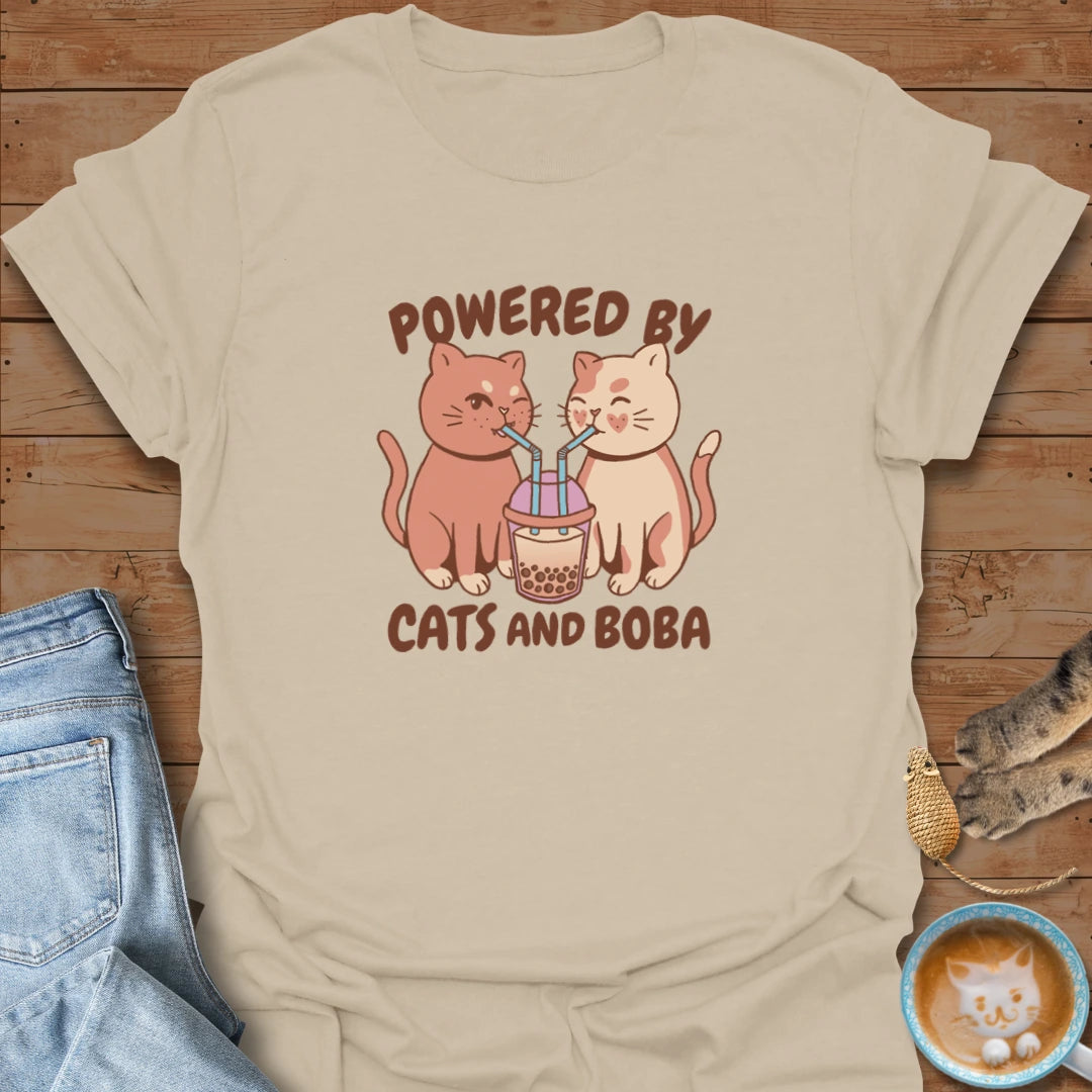 Cats and Boba T-Shirt