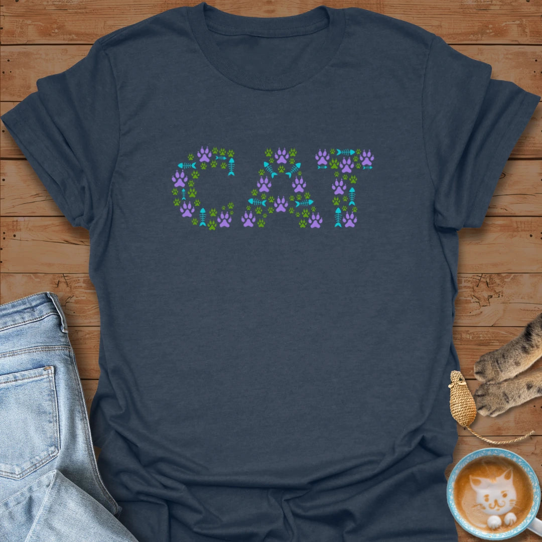 Feline Font T-Shirt