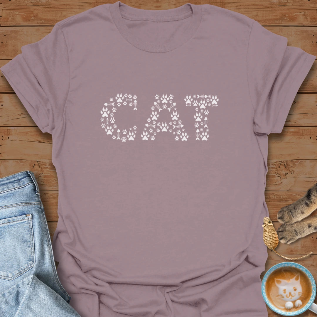 Feline Font T-Shirt