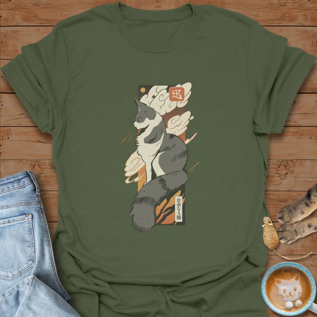 Free Neko T-Shirt