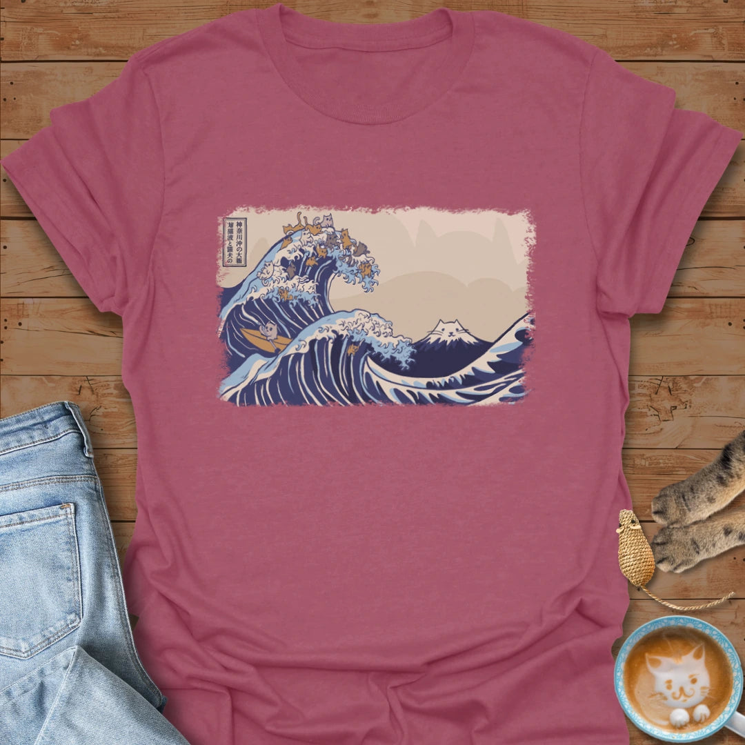 Great NekoWave T-Shirt